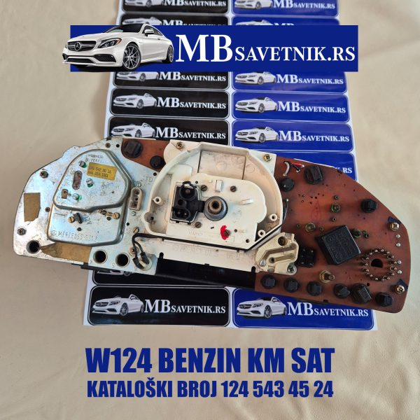 Kilometar sat za W124 benzin