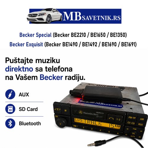 Modul za puštanje muzike za Becker